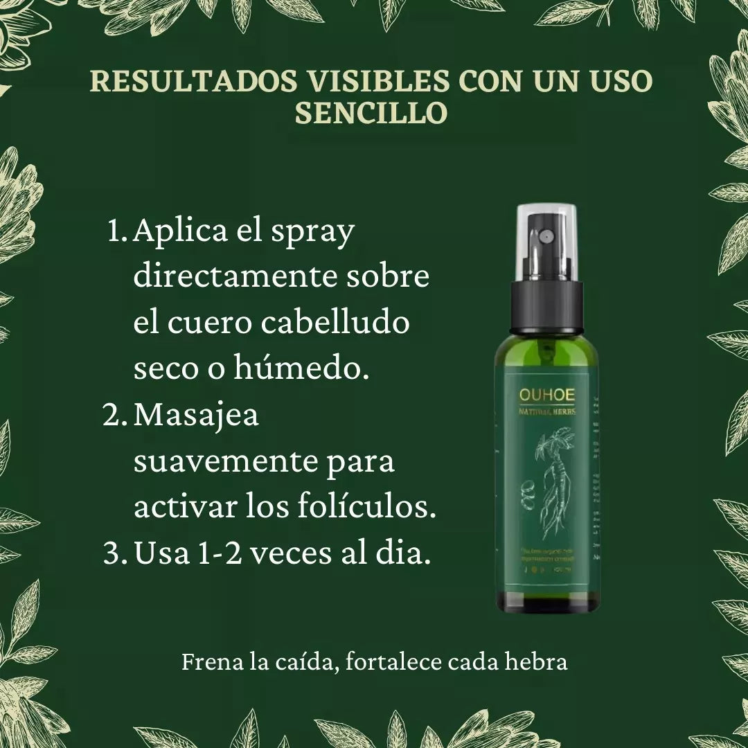 Spray Para Crecer El Pelo OUHOE